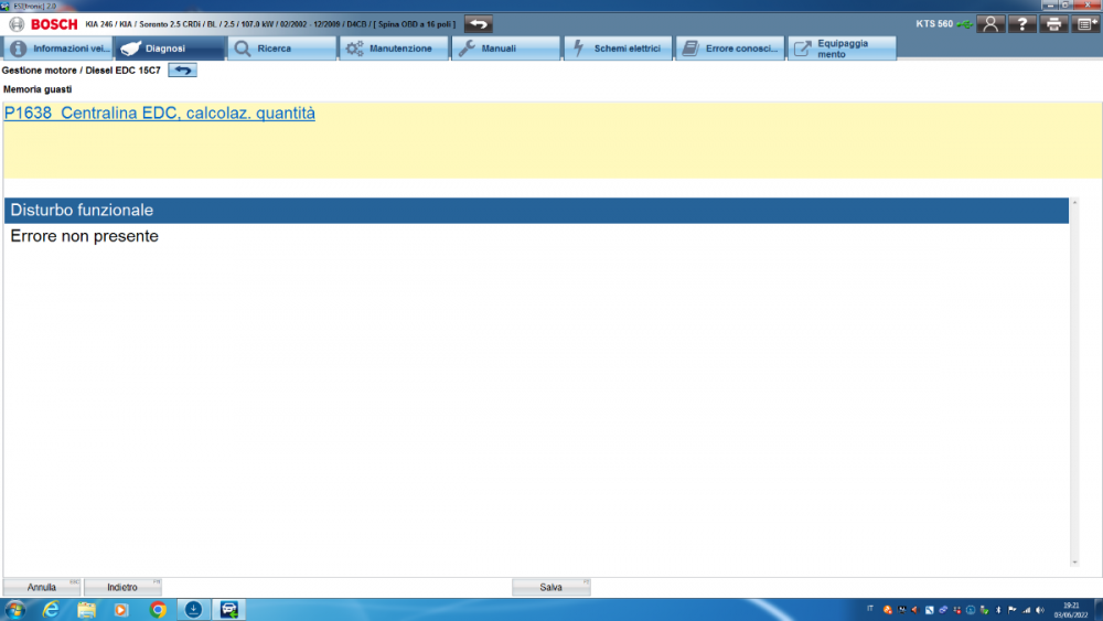 Kia Sorento errore P1638.png